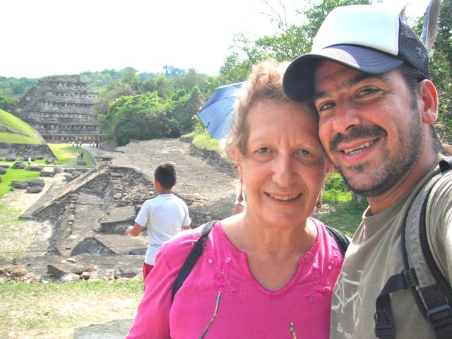 Jorge and I at El Tajín 4/7/13
